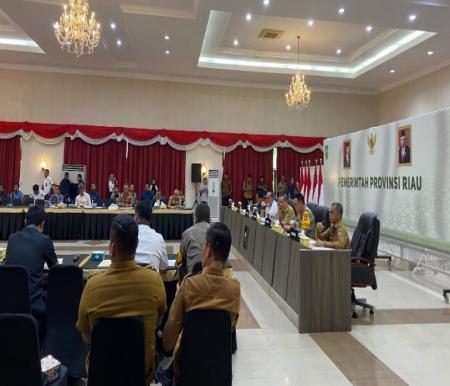 Kunjungan reses Komisi II DPR RI ke Provinsi Riau (foto/Yuni)